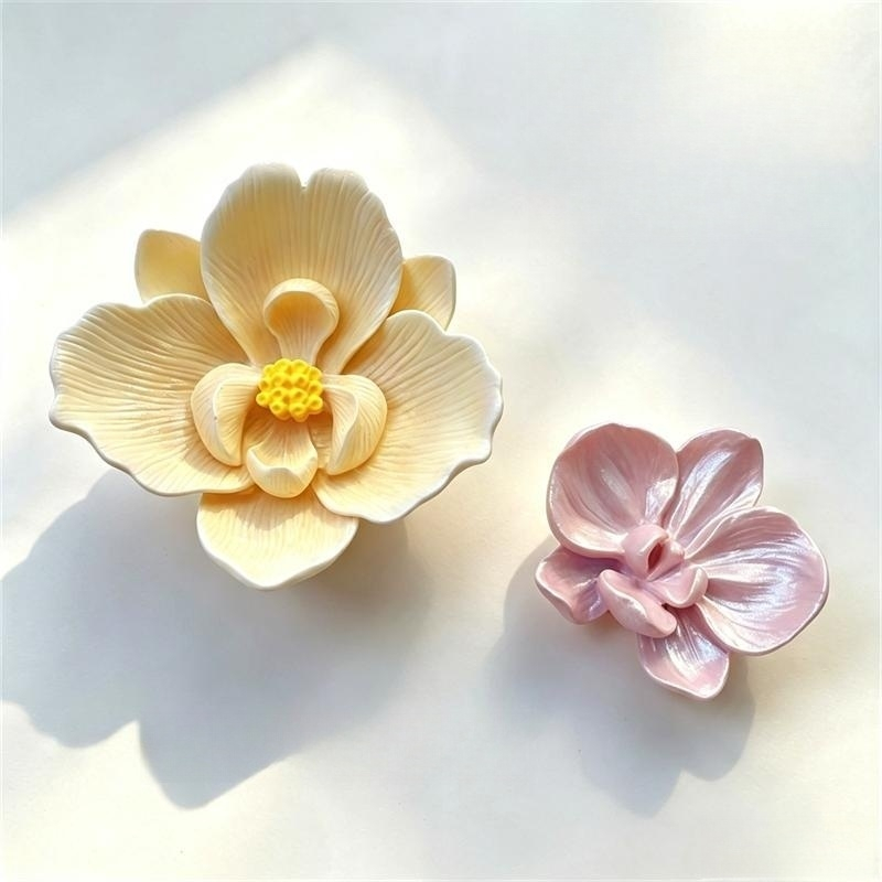 3D Butterfly Orchid Silicone M - Potsticker Mold ulasan dan harga