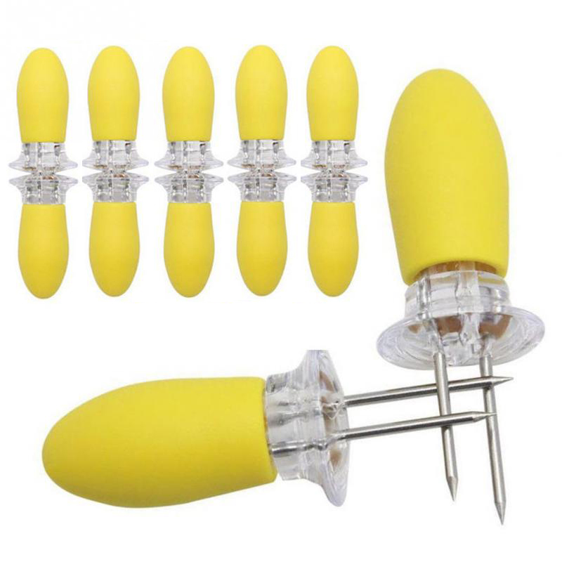 10PCS Recyclable Stainless Ste - Corn Dog Stick ulasan dan harga