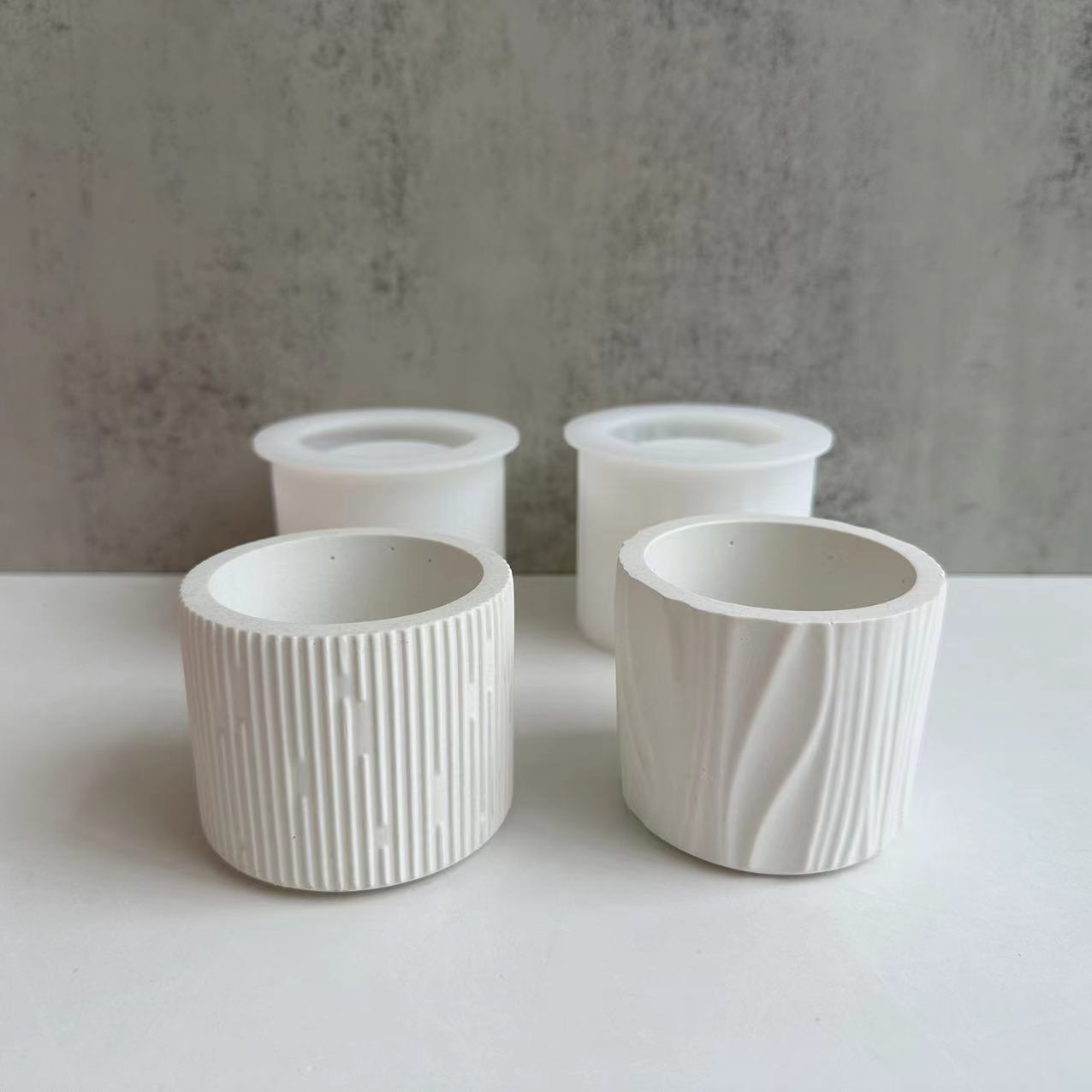Gypsum Lined Candle Cup Silico - Potsticker Mold ulasan dan harga