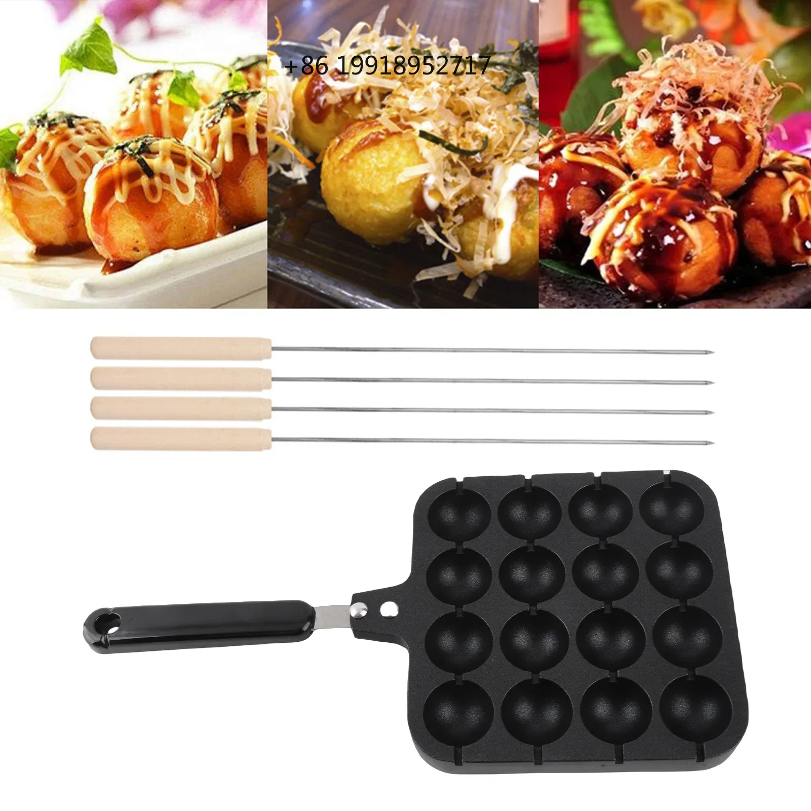 Non Stick Takoyaki Grill Pan P - Takoyaki Grill Plate ulasan dan harga