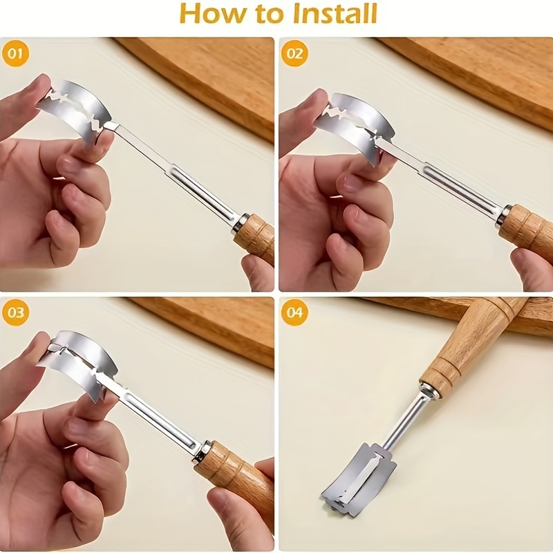 Bread Lame Danish Dough Whisk  - Danish Pancake Pan ulasan dan harga