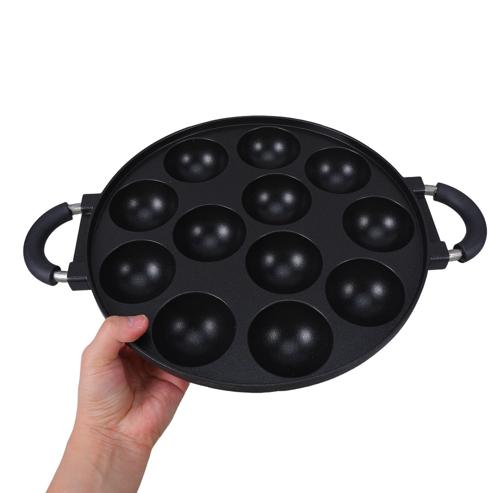 12 Hole Takoyaki Maker Nonstic - Takoyaki Grill Plate ulasan dan harga
