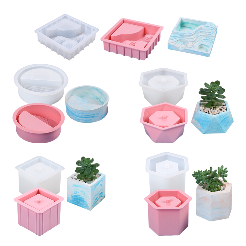 Succulent Flowerpot Silicone M - Potsticker Mold ulasan dan harga