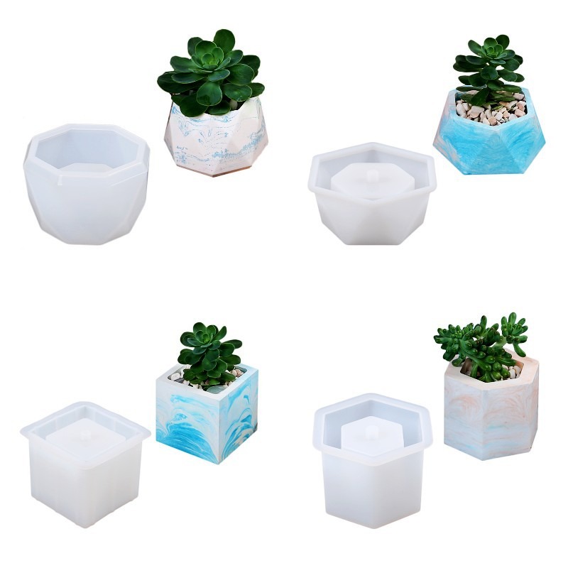 Succulent Flowerpot Silicone M - Potsticker Mold ulasan dan harga