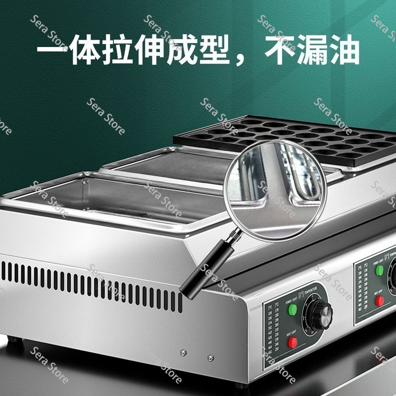 Commercial Electric Gas Dual P - Takoyaki Grill Plate ulasan dan harga