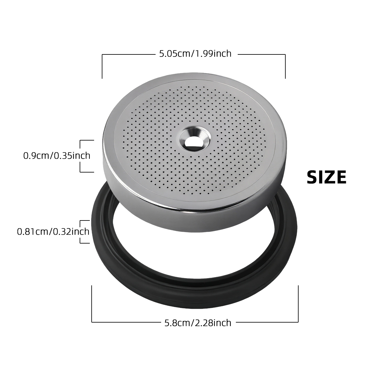50mm Shower Screen Diffuser Re - Delonghi Espresso Magnifica ulasan dan harga
